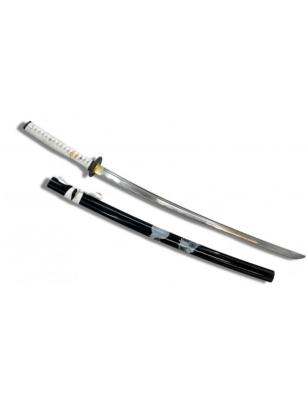 KATANA FORGE NOIR FLEUR TRESSAGE BLANC