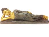 SAKYAMUNI ALLONGE 45/8/13 CM DORE