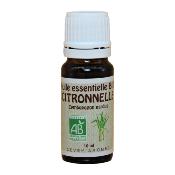 HUILE ESSENTIELLE CITRONNELLE BIO 10 ml
