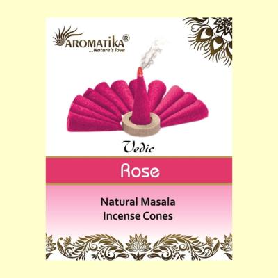 ENCENS CONES ROSE