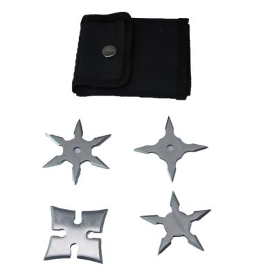 SET DE 4 ETOILES ACIER   POCHETTE