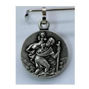 MEDAILLE ST CHRISTOPHE 18 MM ARGENTE