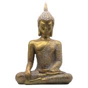 BOUDDHA ASSIS RESINE  43 CM