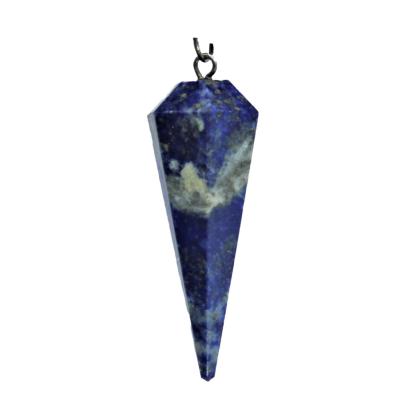 PENDULE FACETTES LAPIS LAZULI