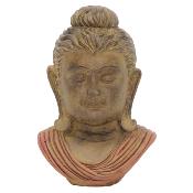 TETE BOUDDHA RESINE 16 CM