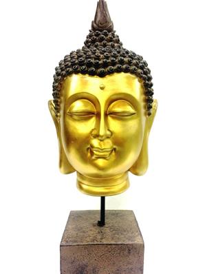 BUSTE SUR SOCLE SAKYAMUNI 45 CM