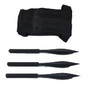 ENSEMBLE 3 KUNAIS NOIR LONG