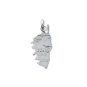 PENDENTIF ARGENT CORSE RHODIE