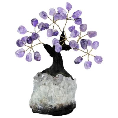 ARBRE DE VIE PIERRE ROULEE AMETHYSTE