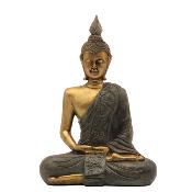 BOUDDHA ASSIS RESINE 20 CM