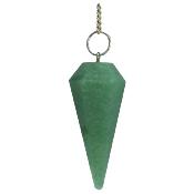 PENDULE FACETTES AVENTURINE