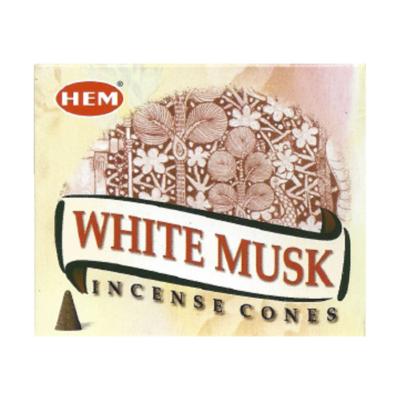 ENCENS CONES MUSC BLANC