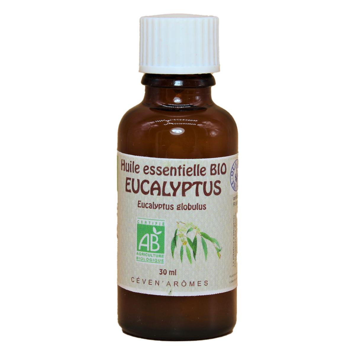 HUILE ESSENTIELLE EUCALYPTUS BIO 30 ML Senteur, Ambiance, Parfum et